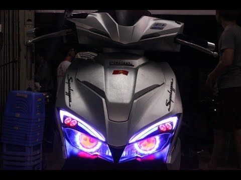 độ đèn xe airblade