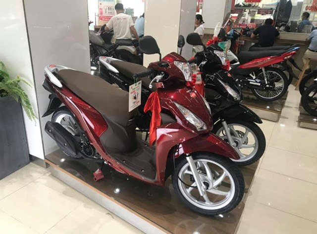 Xe Vision màu mận chín
